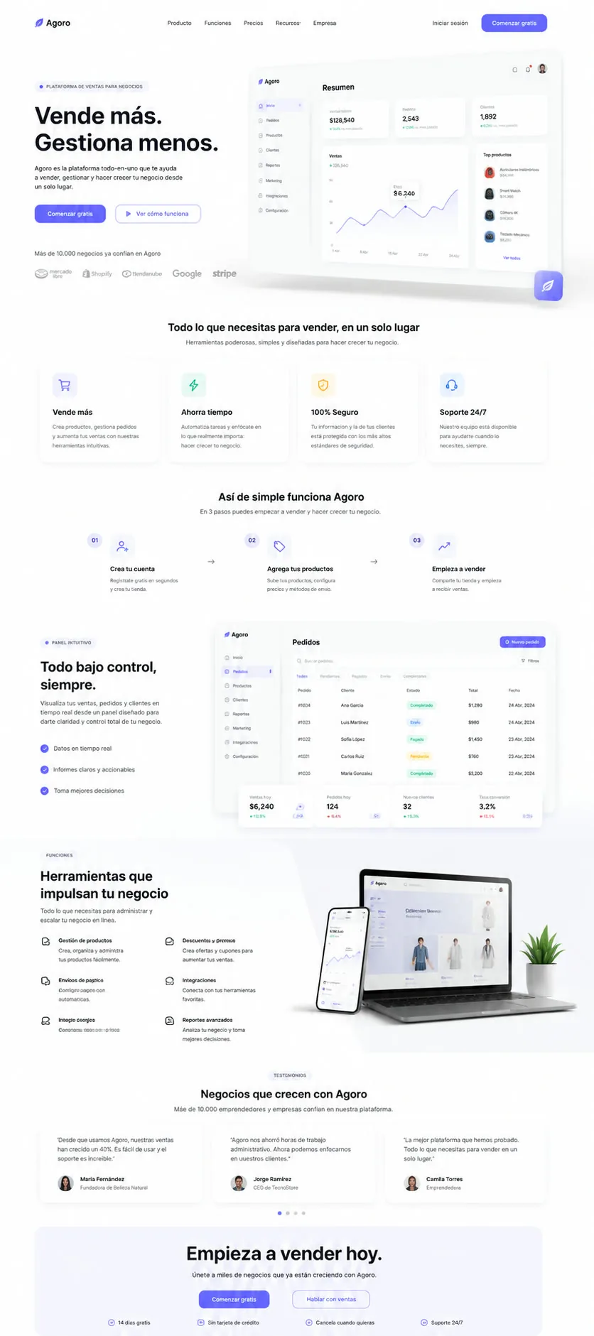 Landing / SaaS